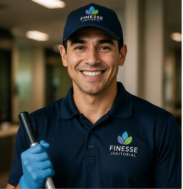 Finesse Janitorial team member